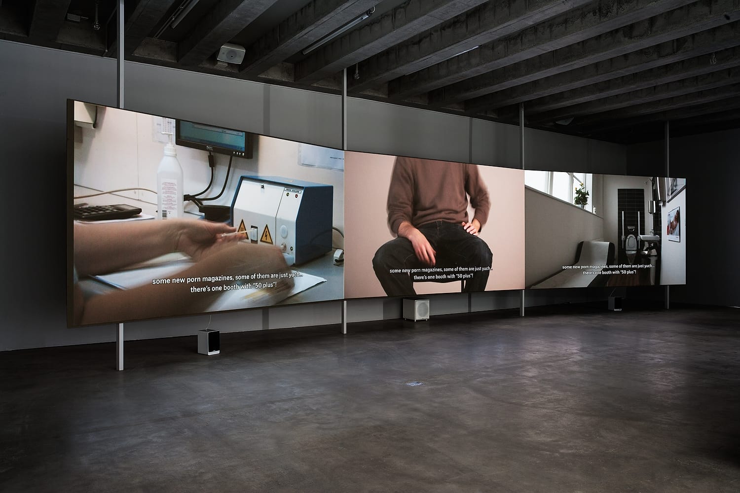 Documentation "Gifted Men" at Donor Portraits, Kalmar Konstmuseum 2015 by Nils Agdler and Timo Menke. (Photo: Nils Agdler © 2015)